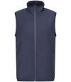 RG453 TRF695 Regatta Navigate Fleece Bodywarmer Navy / Seal Grey colour image